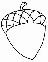 Acorn coloring Pages To Download And Print For Free sketch template