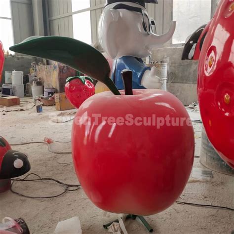 Fiberglass Large Fruit Sculptures - SevenTreeSculpture