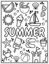 15 Free summer coloring pages For Kids – Artofit sketch template