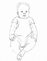 Baby Coloring Pages Page sketch template