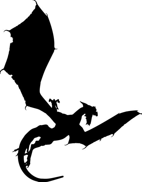 Dragon Silhouette Images at GetDrawings | Free download