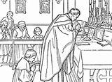 Priest Communion coloring Page  Free Printable Coloring Pages sketch template
