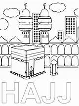 Hajj And Umrah Coloring Pages  Free Printable For Kids sketch template