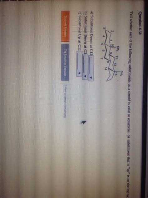 Solved Tell whether each of the following substituents on a | Chegg.com