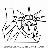 Dibujo De Estatua La Libertad Para Colorear  Ultra Coloring Pages sketch template