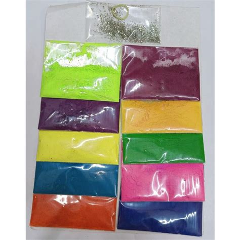 Modern Designs Rangoli Powder for Floor (Multi colored, 50gm x 10 Packs)