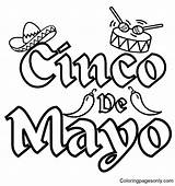 Cinco De Mayo Coloring Pages Printable For Free Download sketch template