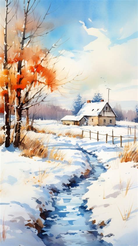 watercolor landscape wallpaper by BelindaBindi on DeviantArt