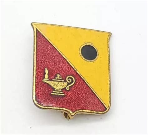 WORLD WAR II US Army Ordnance School Crest Insignia Pin/Brooch 1” $18. ...