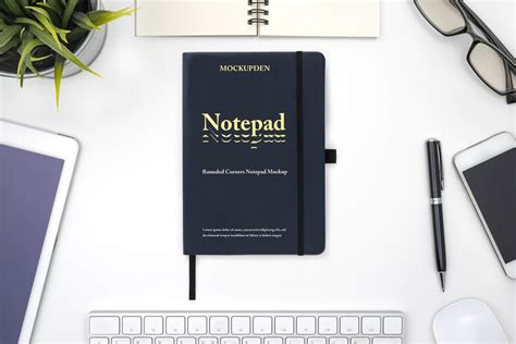 Free Notepad Mockup | 21+ Spiral, Plain Notebook PSD Templates