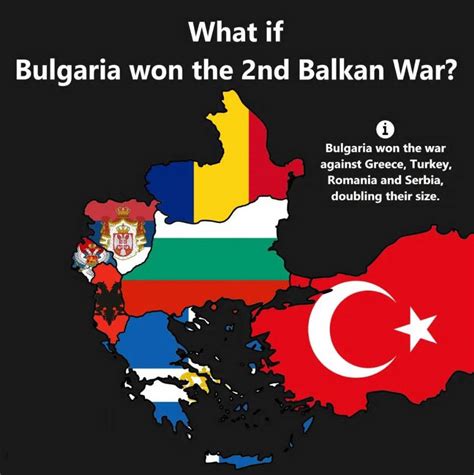 Second Balkan War (1913), Alternative Map. by Kzvasilski on DeviantArt