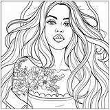 Free Printable Girly Coloring Pages  Printableedupe sketch template