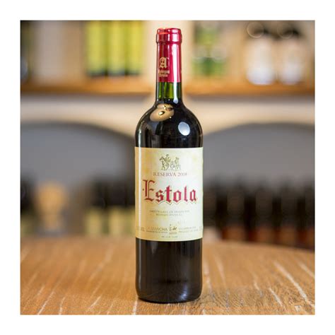 Spanischer Rotwein | Estola Reserva | Sanct Bernhard