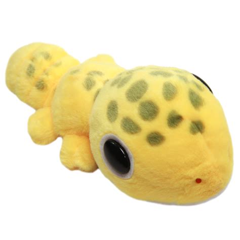 Leopard Gecko Plushie Super Soft Squishy Stuffed Animal Toy Yellow Size ...