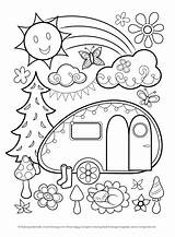 Camper Coloring Pages At GetDrawings  Free download sketch template