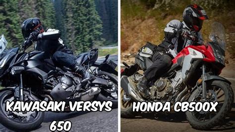 ||Kawasaki Versys 650 And Honda CB500X || - YouTube