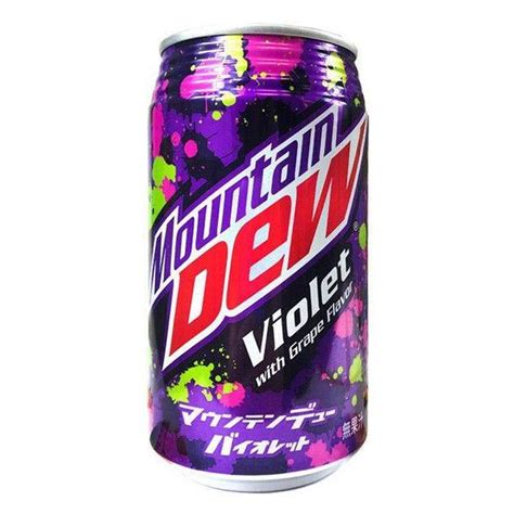 Mountain Dew Violet | Mountain dew, Mtn dew flavors, Elderberry juice