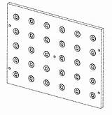 Pegboard Sketch Coloring Page sketch template