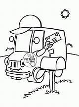 Post Office Coloring Pages For Kids Sketch Coloring Page sketch template