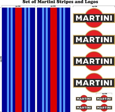 Martini Stripes | Car sticker design, Martini racing stripes, Martini racing