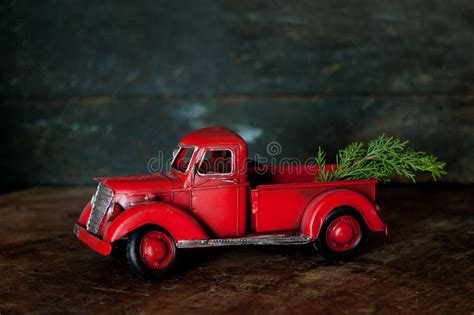 Vintage Red Truck stock photo. Image of bright, texture - 58587702