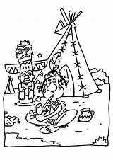 Coloring Page Indian teepee  Free Printable coloring pages Img 18257 sketch template