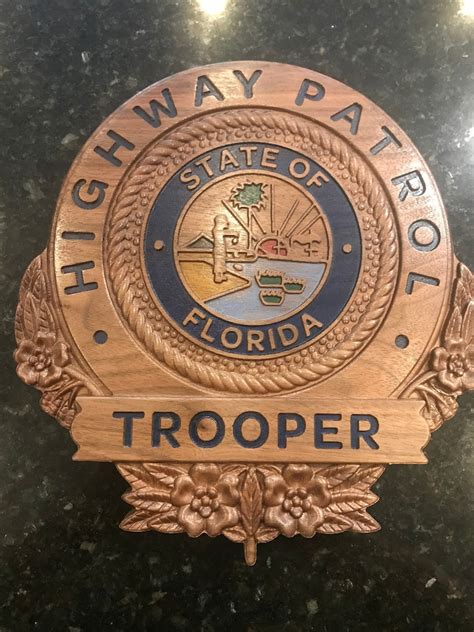 Florida Highway Patrol Badge | Etsy