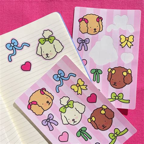 Bows Bows Bows! Sticker Sheet – Bobbie Goods