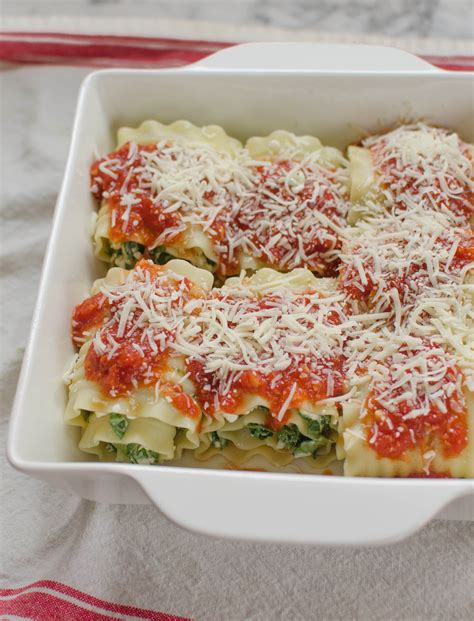 Spinach Lasagna Roll-Ups | Kitchn