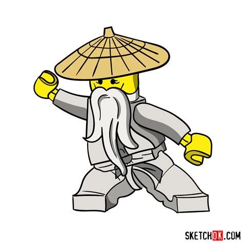 Ninjago Lego Sensei Wu Coloring Page Printable | Images and Photos finder