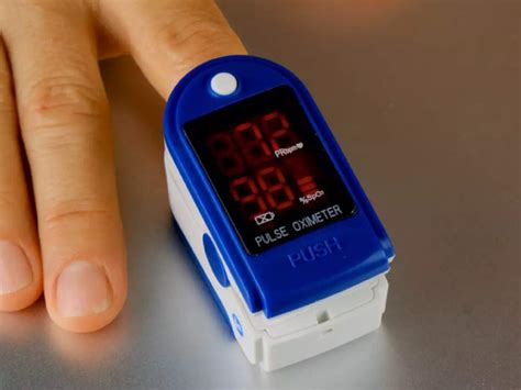 Home Pulse Oximeter With Alarm