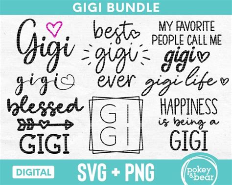 Gigi Svg Bundle Gigi Shirt Svg Gigi Life Svg Mother's - Etsy | Gigi shirts, Svg quotes, Svg