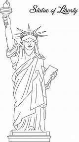 Free Printable Statue Of Liberty Coloring Pages For Kids sketch template