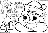 Poop emoji coloring Pages sketch template