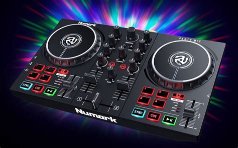 Numark Party Mix 2 channel DJ Controller with built in light show