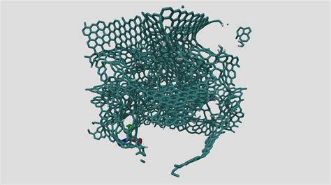 Activated carbon structure (KIP12000+EA) - 3D model by hamidreza.ramezani [3b8a019] - Sketchfab