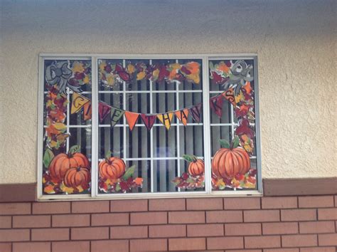 Fall windows | Fall window painting, Window painting, Halloween window