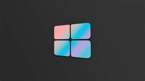Windows 10 Logo Gray 4k - Computer Wallpaper