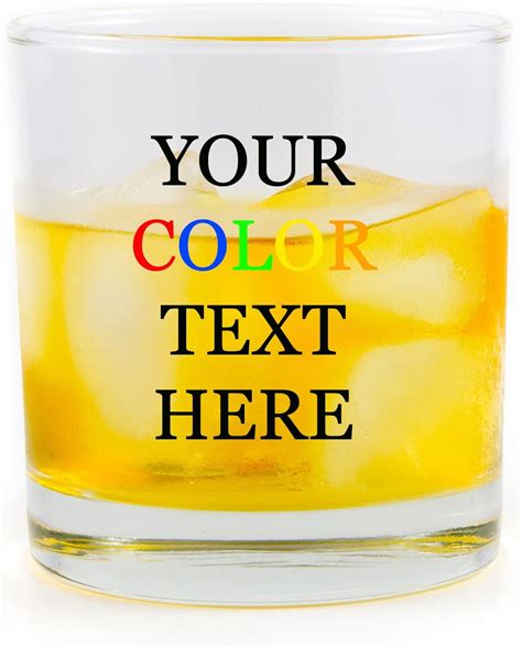 Custom Color Printed 9 oz Scotch Glass - Add Your Text or Logo – Hat Shark