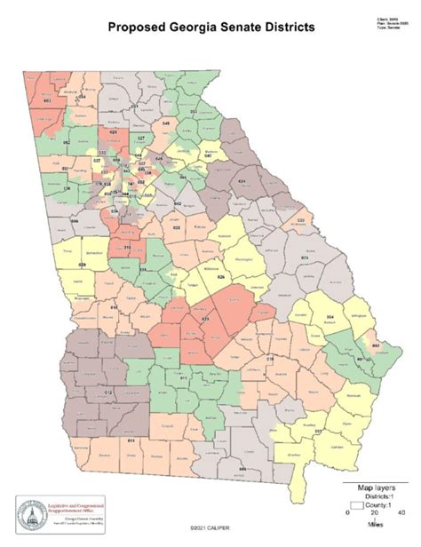 Georgia Senate committee releases draft Senate districts - The Augusta ...