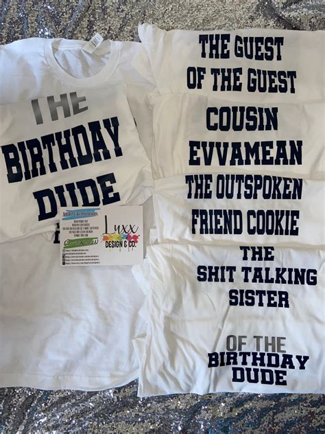 Cowboys Birthday Shirt, Men Birthday Shirt, Birthday Dude, Birthday ...