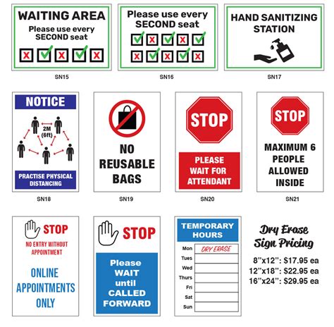 Covid-19 Safety Graphics - Signs, Stickers, Floor Graphics & Banners - CanadaStickerKing.com