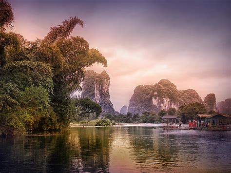 Yulong River drifting -ArtToPan- China Guilin scenery Photograph by Artto Pan - Pixels