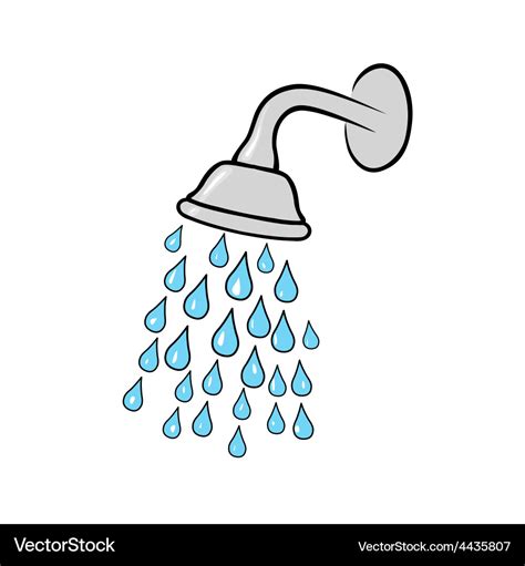 Shower head Royalty Free Vector Image - VectorStock