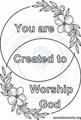 Free Worship Coloring Pages For Every Ages – Sensible sketch template