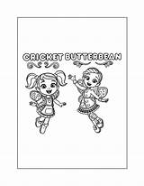 Cricket Coloring Pages – Printable FREE sketch template