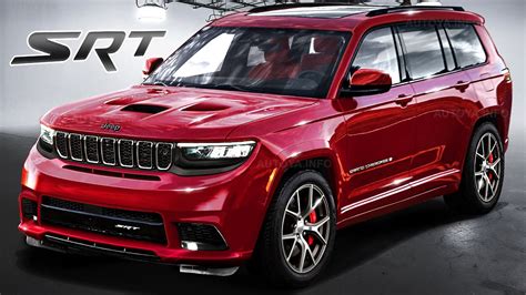 2023 Jeep Grand Cherokee SRT & Trackhawk 2024 - FIRST LOOK In New Renderings