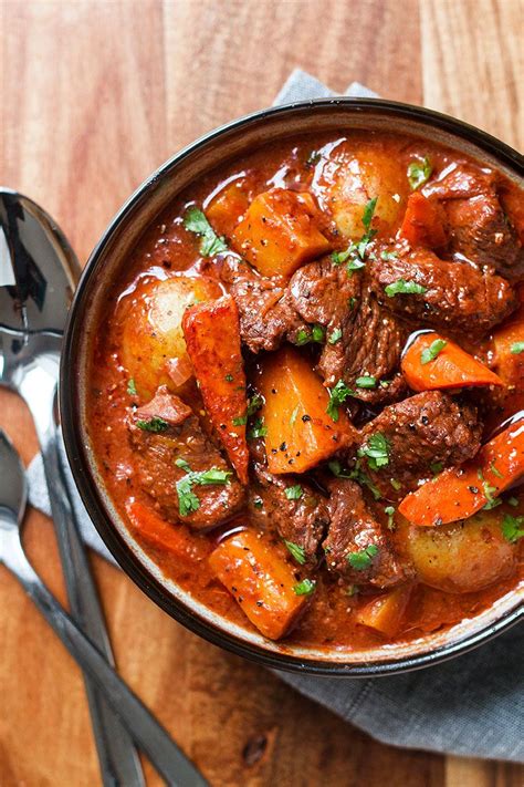 Slow Cooker Beef Stew with Butternut, Carrot and Potatoes | Recipe ...