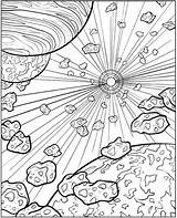 Space Coloring Pages PDF  Coloringfoldercom sketch template