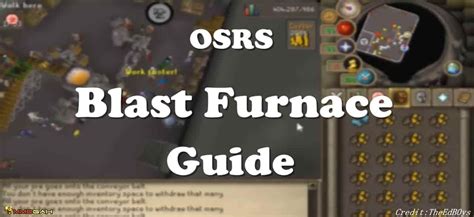 How to do blast furnace osrs